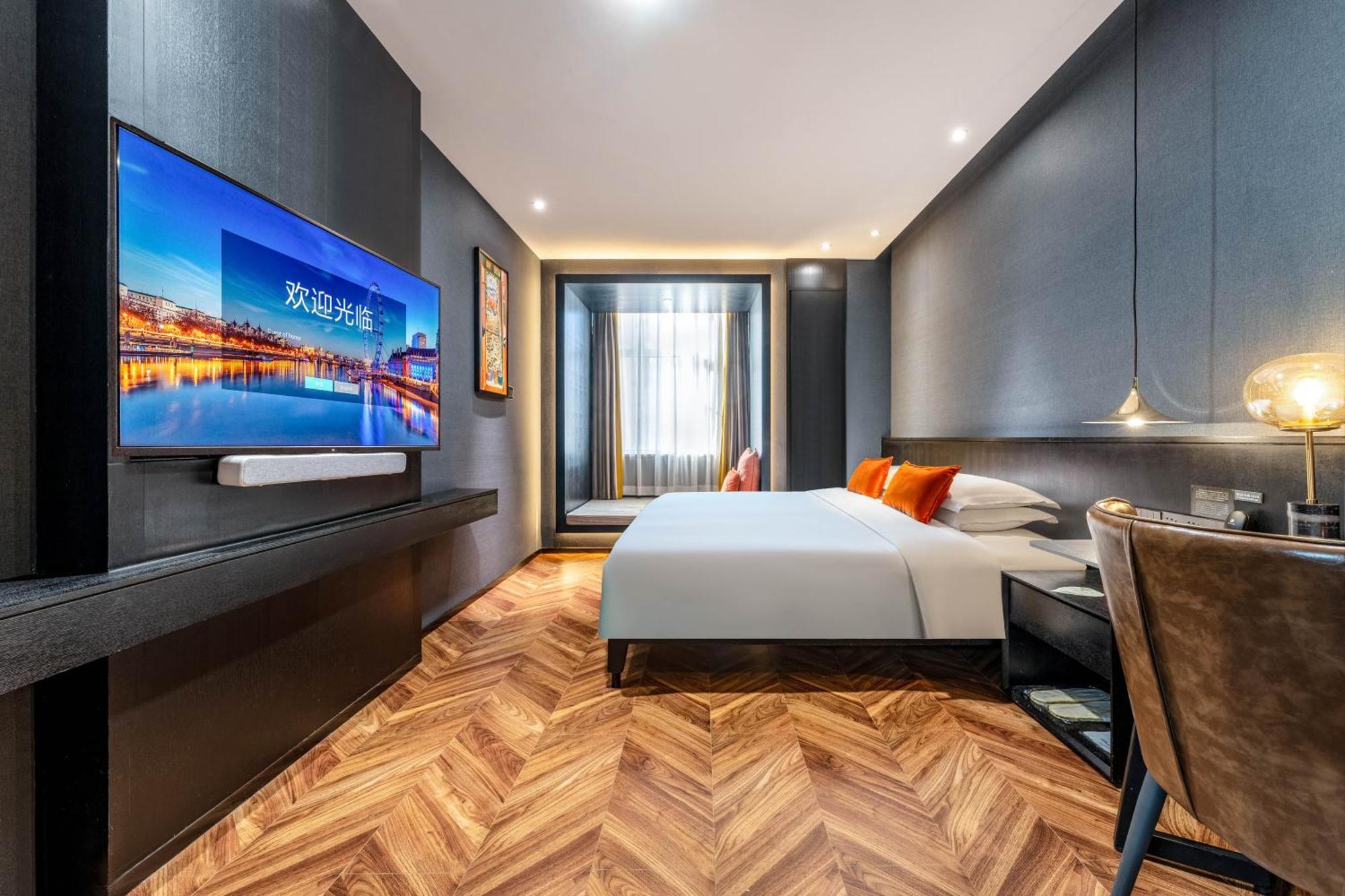 Hesu Designer Hotel & Suites -Near Xi'An Drum Tower And Yongning Gate -Free Laundry Luggage Storage -Kitty Cafe With Freshly Ground Coffee -24H Front Desk -English Service Ngoại thất bức ảnh