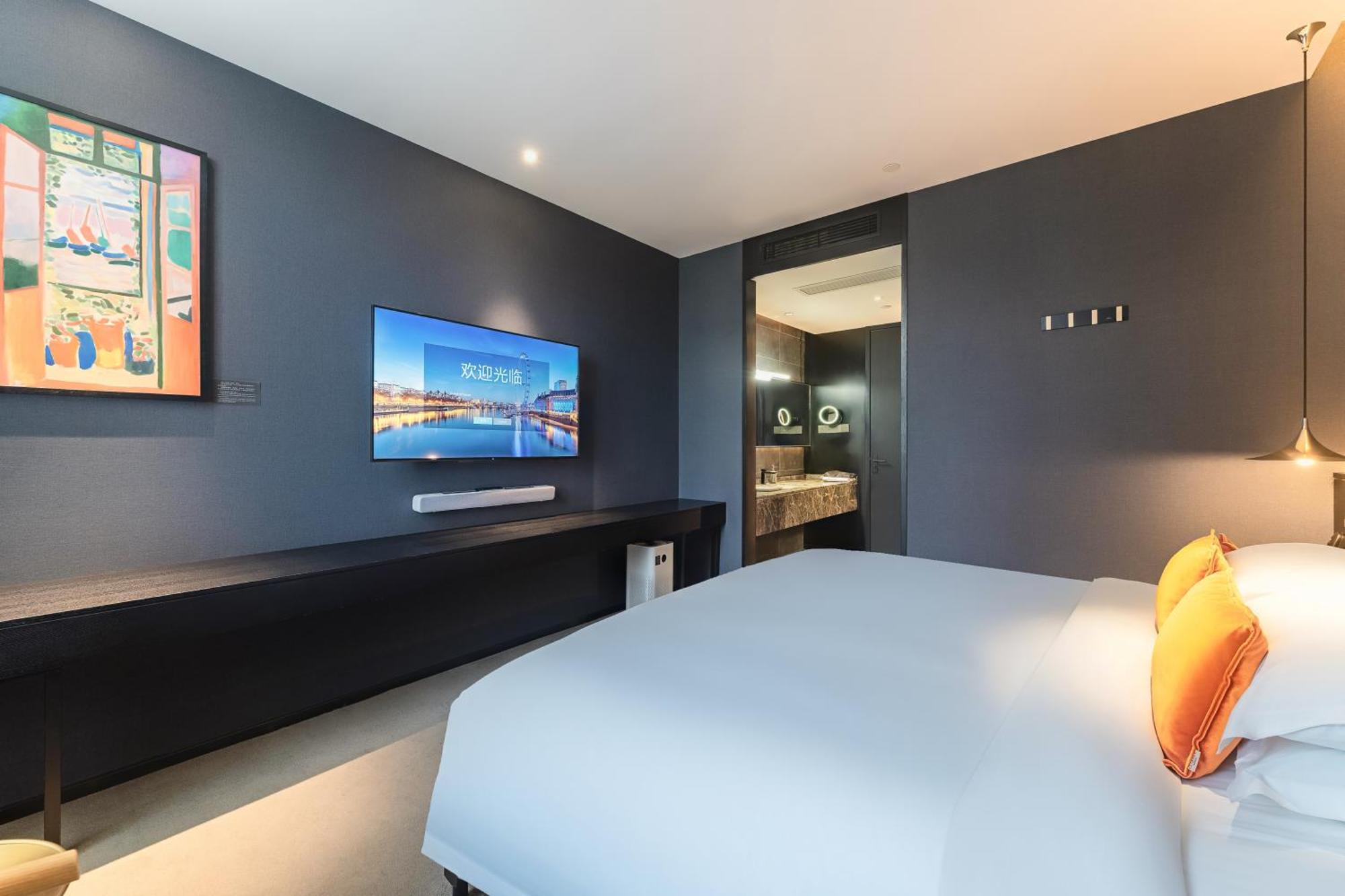 Hesu Designer Hotel & Suites -Near Xi'An Drum Tower And Yongning Gate -Free Laundry Luggage Storage -Kitty Cafe With Freshly Ground Coffee -24H Front Desk -English Service Ngoại thất bức ảnh