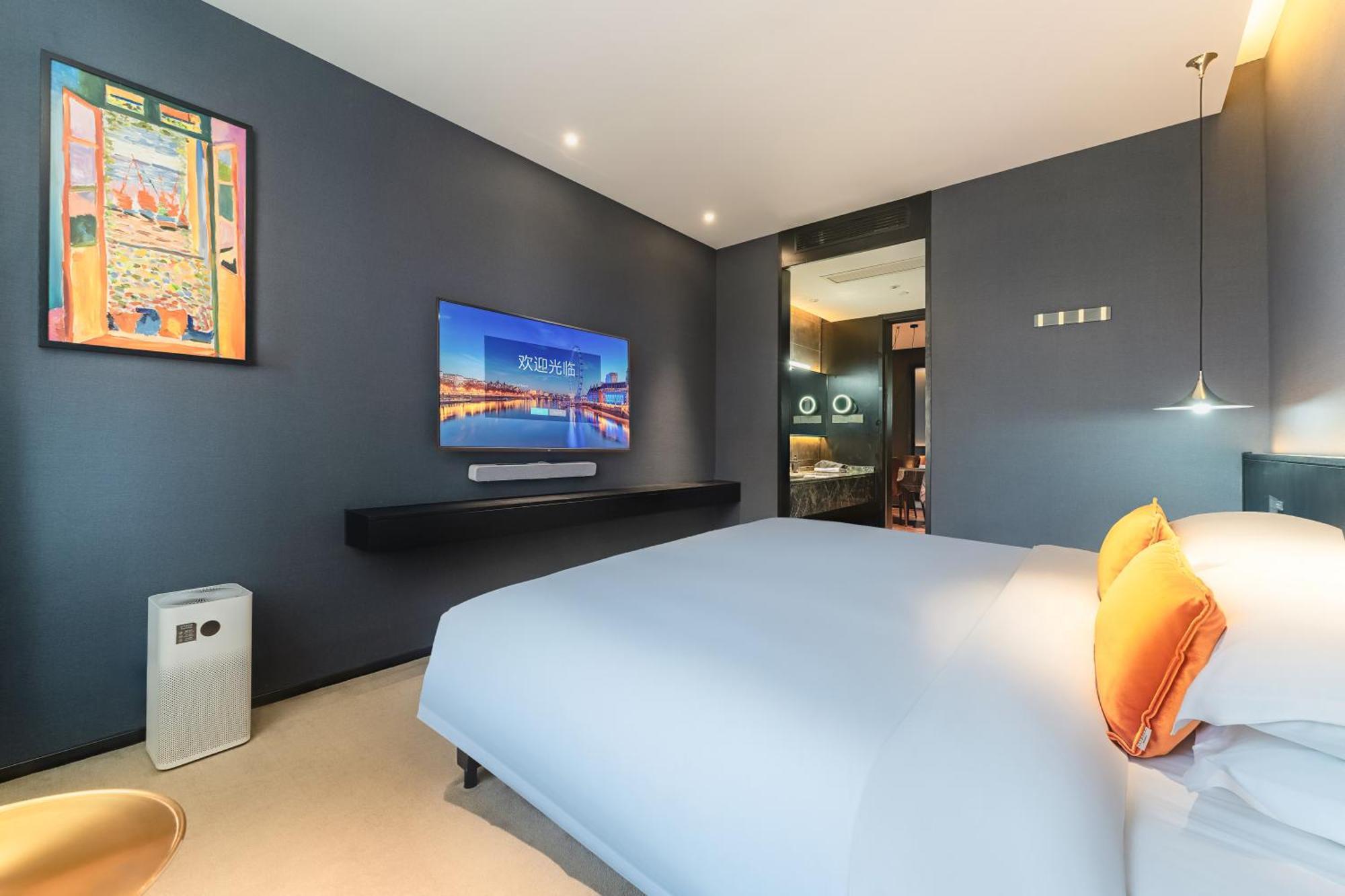 Hesu Designer Hotel & Suites -Near Xi'An Drum Tower And Yongning Gate -Free Laundry Luggage Storage -Kitty Cafe With Freshly Ground Coffee -24H Front Desk -English Service Ngoại thất bức ảnh