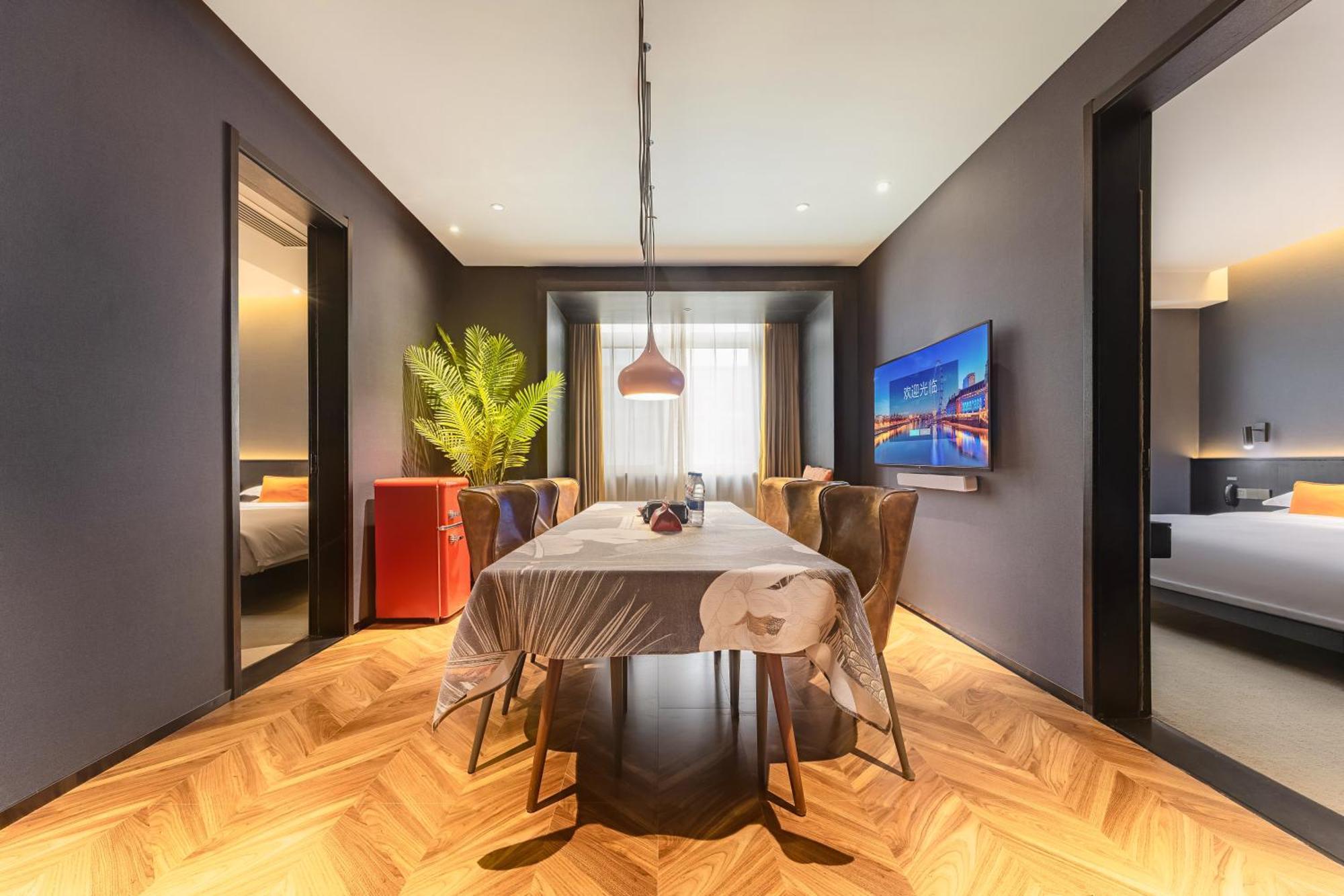Hesu Designer Hotel & Suites -Near Xi'An Drum Tower And Yongning Gate -Free Laundry Luggage Storage -Kitty Cafe With Freshly Ground Coffee -24H Front Desk -English Service Ngoại thất bức ảnh