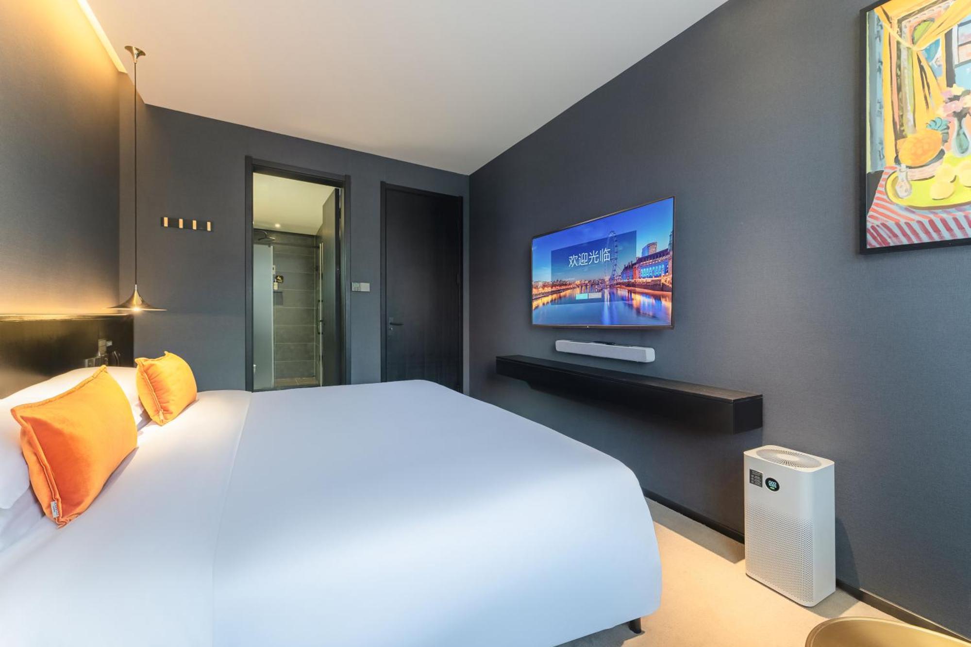 Hesu Designer Hotel & Suites -Near Xi'An Drum Tower And Yongning Gate -Free Laundry Luggage Storage -Kitty Cafe With Freshly Ground Coffee -24H Front Desk -English Service Ngoại thất bức ảnh