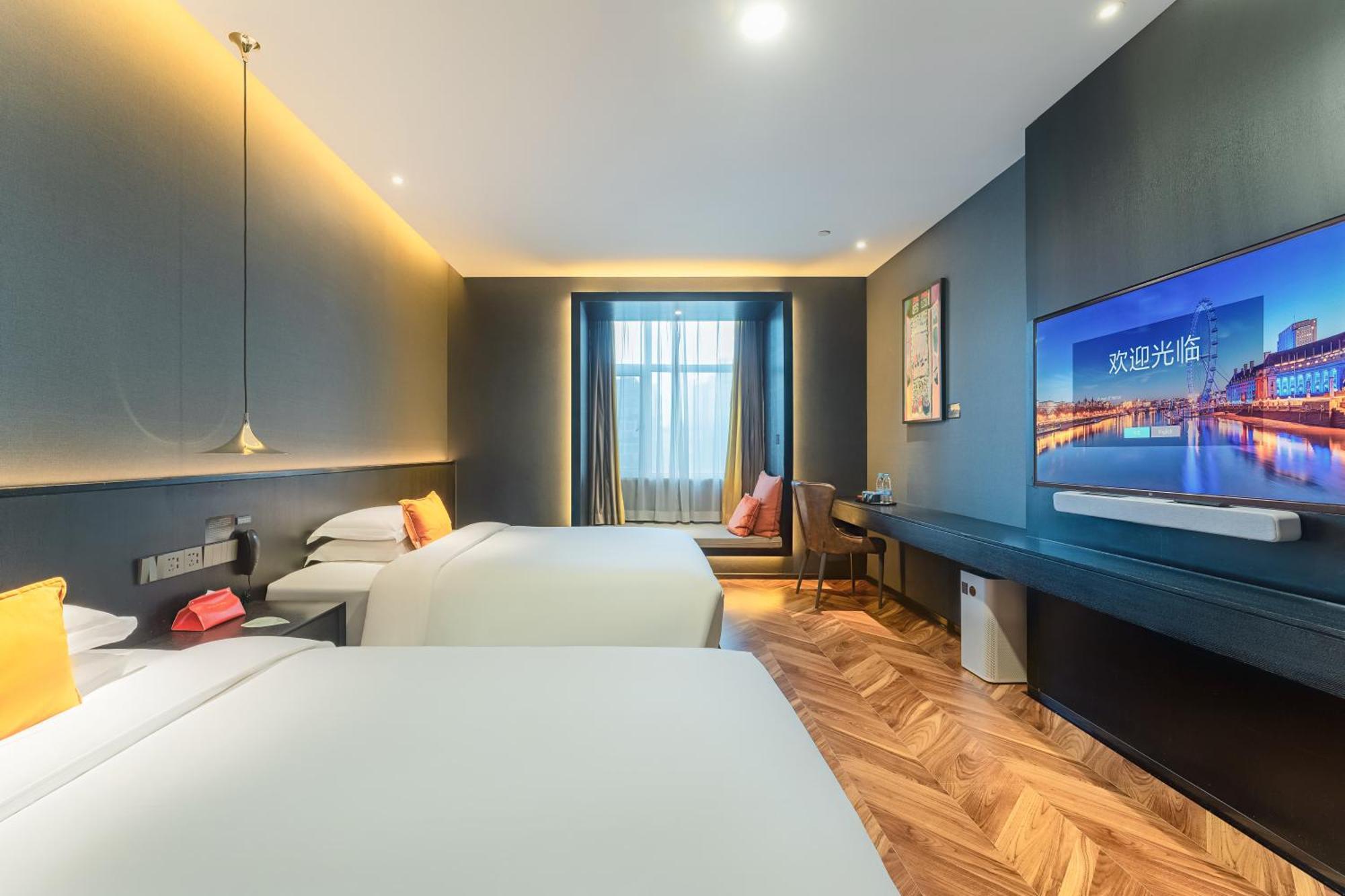 Hesu Designer Hotel & Suites -Near Xi'An Drum Tower And Yongning Gate -Free Laundry Luggage Storage -Kitty Cafe With Freshly Ground Coffee -24H Front Desk -English Service Ngoại thất bức ảnh