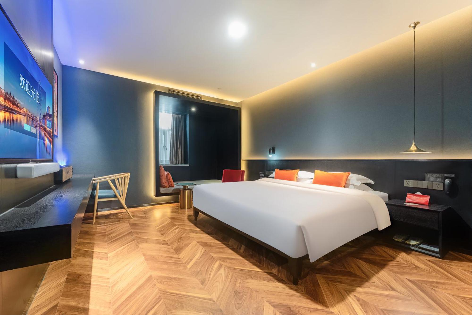 Hesu Designer Hotel & Suites -Near Xi'An Drum Tower And Yongning Gate -Free Laundry Luggage Storage -Kitty Cafe With Freshly Ground Coffee -24H Front Desk -English Service Ngoại thất bức ảnh